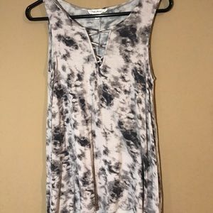 Cloud Chaser tie dye sleeveless shirt